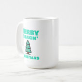 メリーFreakin'Christmas Coffee Mug コーヒーマグカップ (正面左)