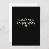 メリーFriends Friends ChristmasクリスマスMatching G 招待状 (正面/裏面)