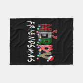 メリーFriends Friends Christmas MatchingクリスマスG フリースブランケット (正面(横))