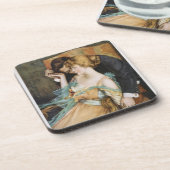 メリーGreene Blumenscheinに触れるために愛皮を剥いで下さい コースター (左側)