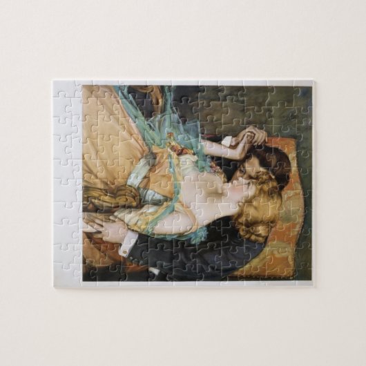 メリーGreene Blumenscheinに触れるために愛皮を剥いで下さい ジグソーパズル (横)