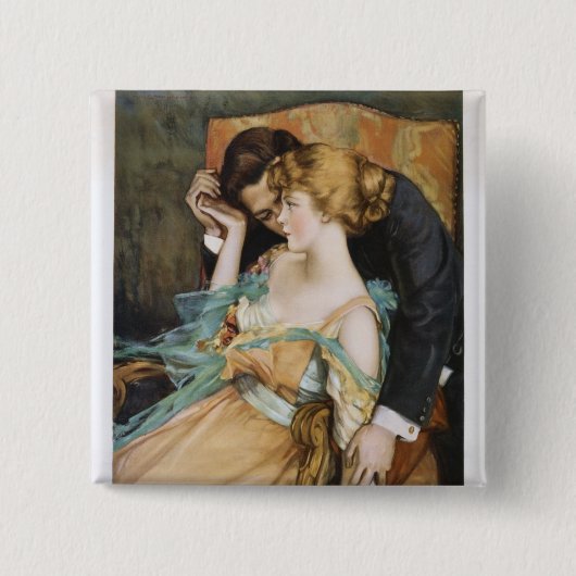 メリーGreene Blumenscheinに触れるために愛皮を剥いで下さい 缶バッジ (正面)