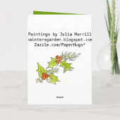 メリーHappy Christmas Card シーズンカード (裏面)