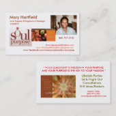 メリーHartfield精神の目的 名刺 (正面/裏面)