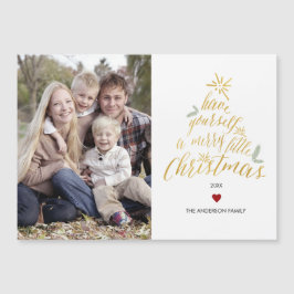 メリーLittle Christmas – 磁気フォトカード