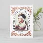 メリーLittle Christmas Arch Photo 箔シーズンカード (立ち正面)