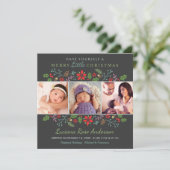 メリーLittle Christmas Babys First Photo Collage シーズンカード (スタンド正面)