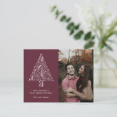 メリーLittle Christmas Budget Family Photo シーズンポストカード (スタンド正面)