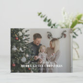 メリーLittle Christmas Family Overlay Photo Card シーズンカード (スタンド正面)