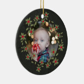 メリーLittle Christmas Hollyリース写真 セラミックオーナメント (右)