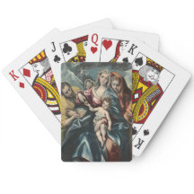 メリーMagdalen El Grecoスペインを持つ神聖な家族