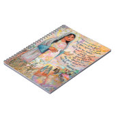 メリーMagnificat祈りの言葉ジャーナルのカンティクム ノートブック (左側)