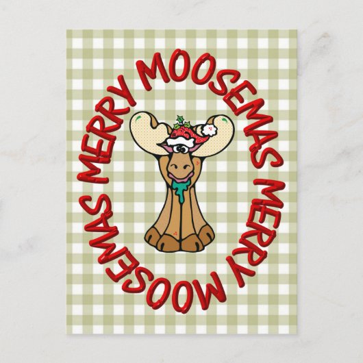 メリーmosemas moose シーズンポストカード (正面)