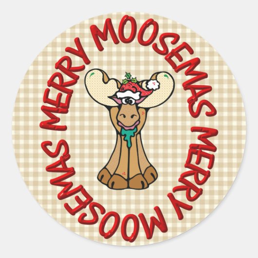 メリーmosemas moose ラウンドシール (正面)