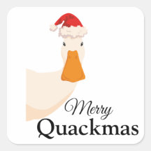 メリーQuackmasクリスマスおもしろいマンガダック