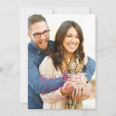 メリーTogether Script Pagoda 1-Photo Christmas シーズンカード (正面)