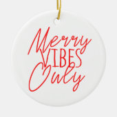 メリーVibeのみ  セラミックオーナメント (正面)