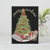 メリーWoofmas Dog Design – 秋田 シーズンカード (スタンド正面)