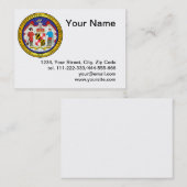 メリ素晴らしランド州の印 名刺 (正面/裏面)