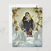 メリ賛美ーとイエスの葉書 ポストカード (正面/裏面)