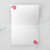 メリ・カリキマカのクリスマスカード カード (内部)