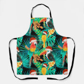 メリ·カリキマカ熱帯ジャングル鳥 エプロン (正面)