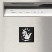 メリ・カリキマカ レトロ ハワイ サンタ アロハ クリスマス マグネット (インサイチュ (食洗機))