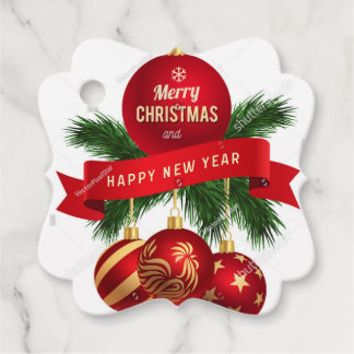 メリ・クリスマス フェイバータグ