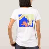 メルの希望のワイシャツ Tシャツ (裏面)