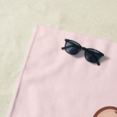 メルカターシャリーアフリカアンセボレメイジー ビーチタオル (インサイチュ)