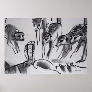 メルカッツモービングコブラ – アートプリント ポスター