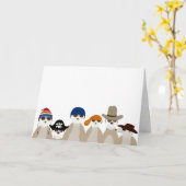 メルカットのグリーティングカード カード (黄色い花)