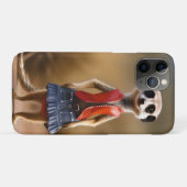 メルカットの女性10代の若者はスカートとジャケット。 Case-Mate iPhoneケース (裏面(横))