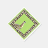 メルカットの額縁のアラート・メルカット スタンダードカクテルナプキン (角)