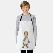 メルカットはナースとハート エプロン (着用した状態)