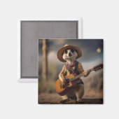 メルカットは田舎の子守歌を歌っていた。 マグネット (正面/裏面)