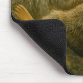 メルカットエンブレイス – ハートフェルト野生生物アートプリント マウスパッド (コーナー)