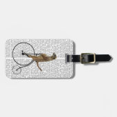 メルカットオンブラックペニーファーシング ラゲッジタグ (正面横)