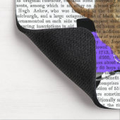 メルカットオン薄紫モップ マウスパッド (コーナー)