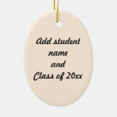 メルカットグラード卒業 セラミックオーナメント (裏面)