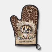 メルカットサファリージャングル動物園の動物キープスクキッチン 鍋つかみ (正面)