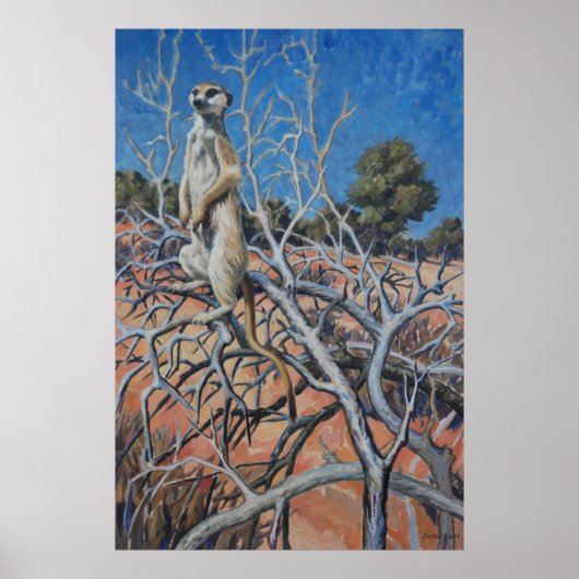 メルカットセンティネル – アートプリント ポスター (正面)