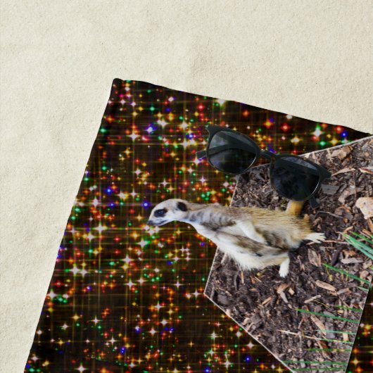 メルカットトゥインクルスターズ、ビーチタオル ビーチタオル (インサイチュ)