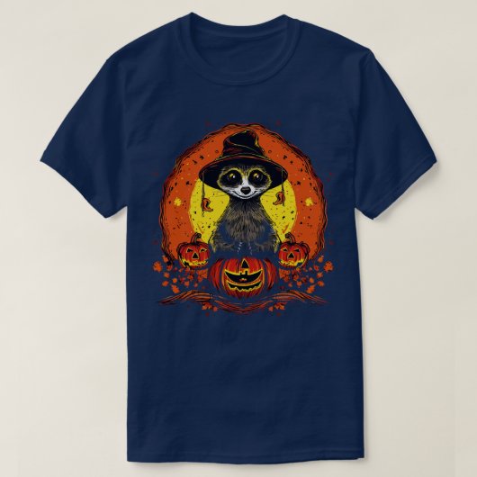 メルカットハロウィーン Tシャツ (デザイン正面)