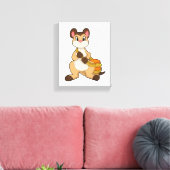 メルカットバッグ キャンバスプリント (インサイチュ (リビング))