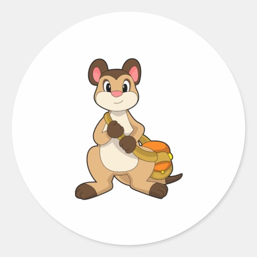 メルカットバッグ ラウンドシール (正面)