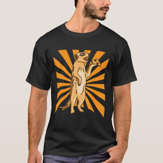 メルカットピザ Tシャツ (正面)