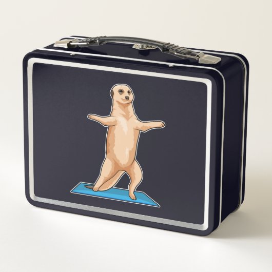 メルカットフィットネスストレッチエクササイズ メタルランチボックス (裏面)