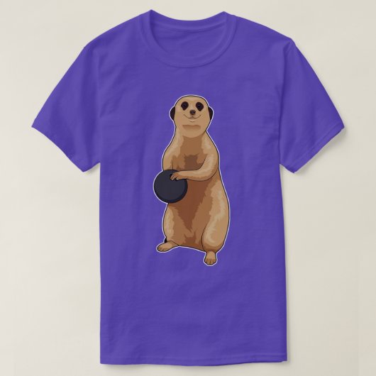 メルカットボーリングボウリングボール Tシャツ (デザイン正面)