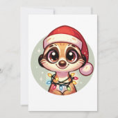 メルカットメリークリスマスウィンターアニマルズメルカッツ シーズンカード (正面)